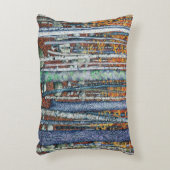 棒と石の枕 アクセントクッション (正面(垂直))