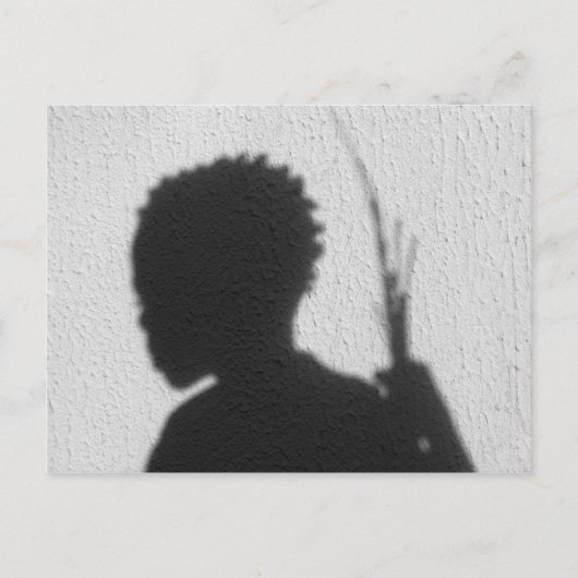 棒と石 ポストカード (正面)