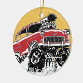 棒に住んで下さい! 55 Gasser セラミックオーナメント (左)