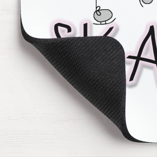 棒のフィギュアスケート選手のTシャツおよびギフト マウスパッド (コーナー)