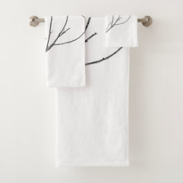 棒の単にハチドリ バスタオルセット