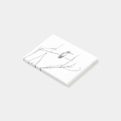 棒の単にハチドリ ポストイット (アングル)