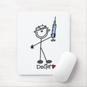 棒の姿の医者 マウスパッド (マウス)