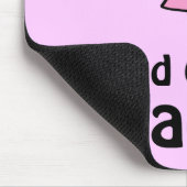 棒の姿の第2等級の先生のマウスパッド マウスパッド (コーナー)