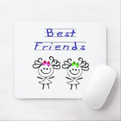 棒の姿の親友 マウスパッド (マウス)