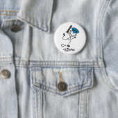 棒の姿の警官 缶バッジ (インサイチュ)