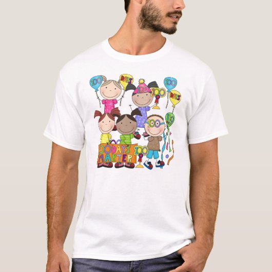 棒の姿は100日より頭が切れるからかいます Tシャツ (正面)