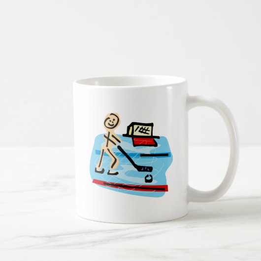棒の姿プレーヤー コーヒーマグカップ (右)