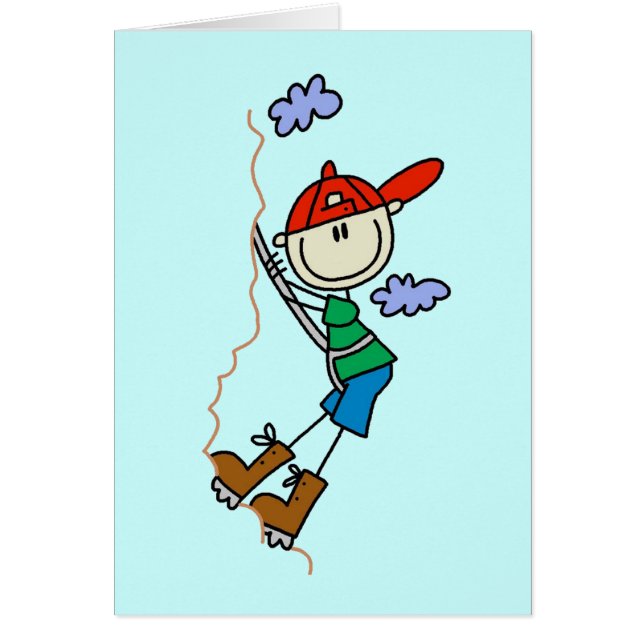 棒の姿山の登山のTシャツおよびギフト (正面)