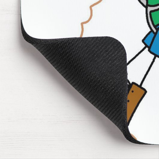 棒の姿山の登山のTシャツおよびギフト マウスパッド (コーナー)