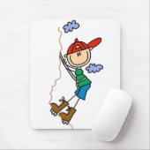 棒の姿山の登山のTシャツおよびギフト マウスパッド (マウス)