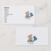 棒の姿私は名刺を縫います 名刺 (正面/裏面)