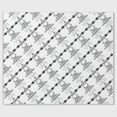 棒の姿 ラッピングペーパー (フラット)