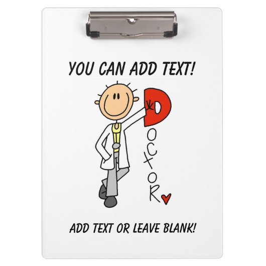 棒の姿Dは博士のためClipboardです クリップボード (正面)