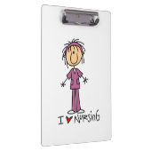 棒の姿I愛看護のクリップボード クリップボード (右)