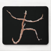 棒の芸術 マウスパッド (正面)