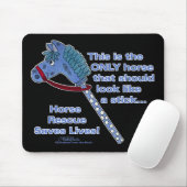 棒の馬 マウスパッド (マウス)