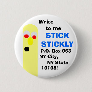 棒のSticklyボタン 缶バッジ