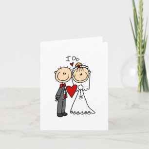 棒は結婚式のメッセージカードを計算します カード