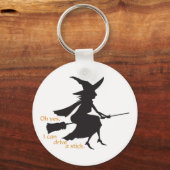 棒を打つ キーホルダー (正面)