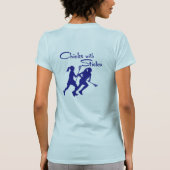 棒を持つひよこ Tシャツ (裏面)