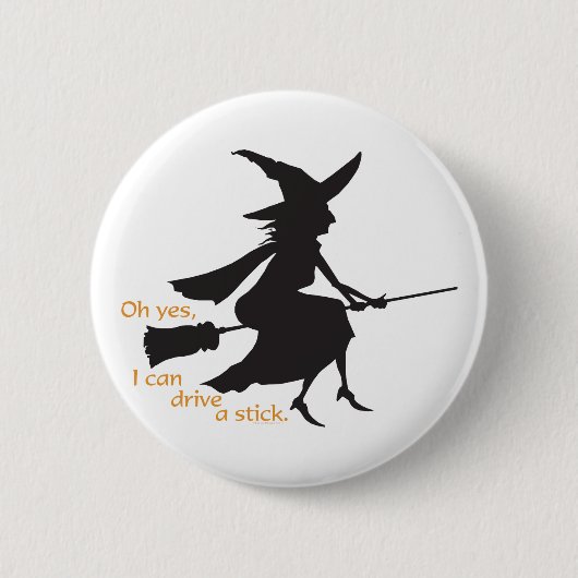 棒を運転して下さい 缶バッジ (正面)