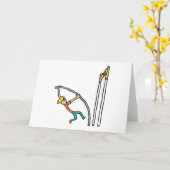 棒ボルティング カード (黄色い花)