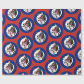 棒モダンの及びスクーター ラッピングペーパー (フラット)