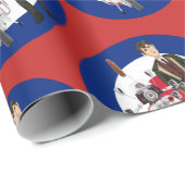 棒モダンの及びスクーター ラッピングペーパー (ロールコーナー)