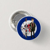 棒モダンの及びスクーター 缶バッジ (正面&裏面)