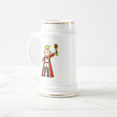 棒人間キング ビールジョッキ (正面左)