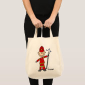 棒人間消防士 トートバッグ (正面(商品))