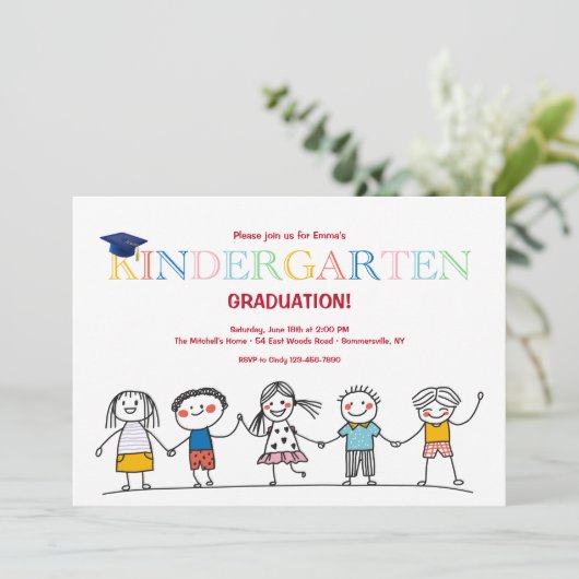 棒人間 招待状 (スタンド正面)