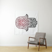 棒宝模様のハムサ タペストリー (インサイチュ(横))