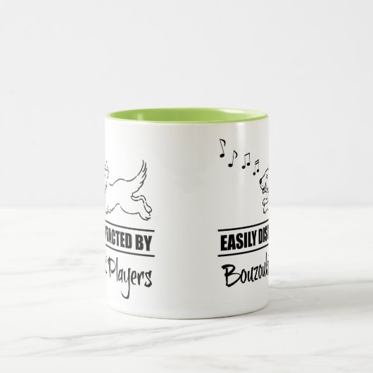 棒引ランニング選手に気さくされるの犬|過去記事 ツートーンマグカップ (中央)