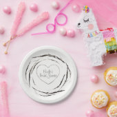 棒素朴小枝ブランチリースカスタムパーティー ペーパープレート (パーティー)