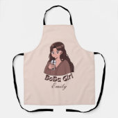 棒茶バブルティー エプロン (正面)