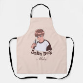 棒茶バブルティー エプロン (正面)