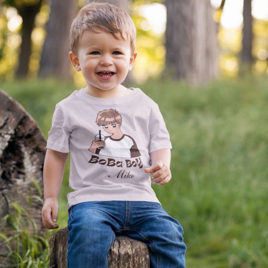 棒茶バブルティー Tシャツ