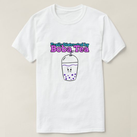 棒茶Tシャツで簡単に気を散らす Tシャツ (デザイン正面)