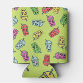 棒葉バブルティーパターン 缶クーラー (裏面)