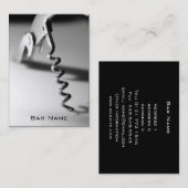 棒飲食業カード 名刺 (正面/裏面)