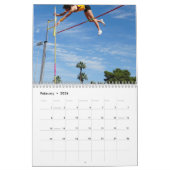 棒高跳びのカレンダー カレンダー (2月 2026)