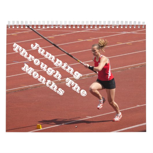 棒高跳びのカレンダー カレンダー (カバー)