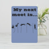 棒高跳びの大会 サンキューカード (スタンド正面)