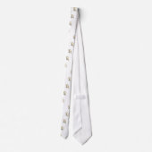 棒高跳びの選手の棒高跳びのレトロ ネクタイ (裏面)