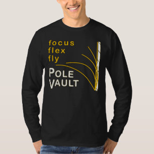 棒高跳びのTシャツ Tシャツ