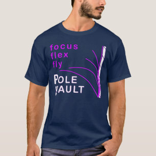 棒高跳びのTシャツ Tシャツ