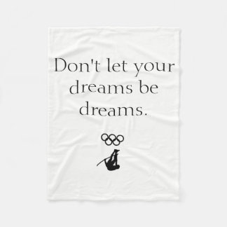 棒高跳び毛布 フリースブランケット