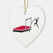 棒高跳び セラミックオーナメント (左)